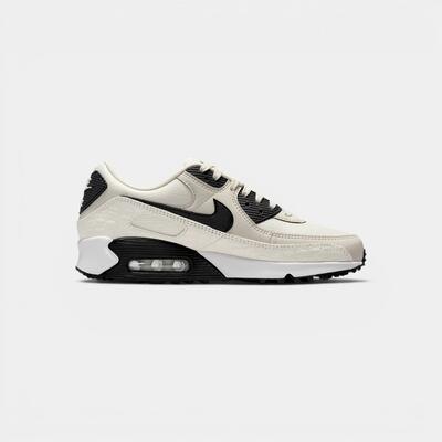 Nike air max 90 sail/phantom/light bone/black (women's)