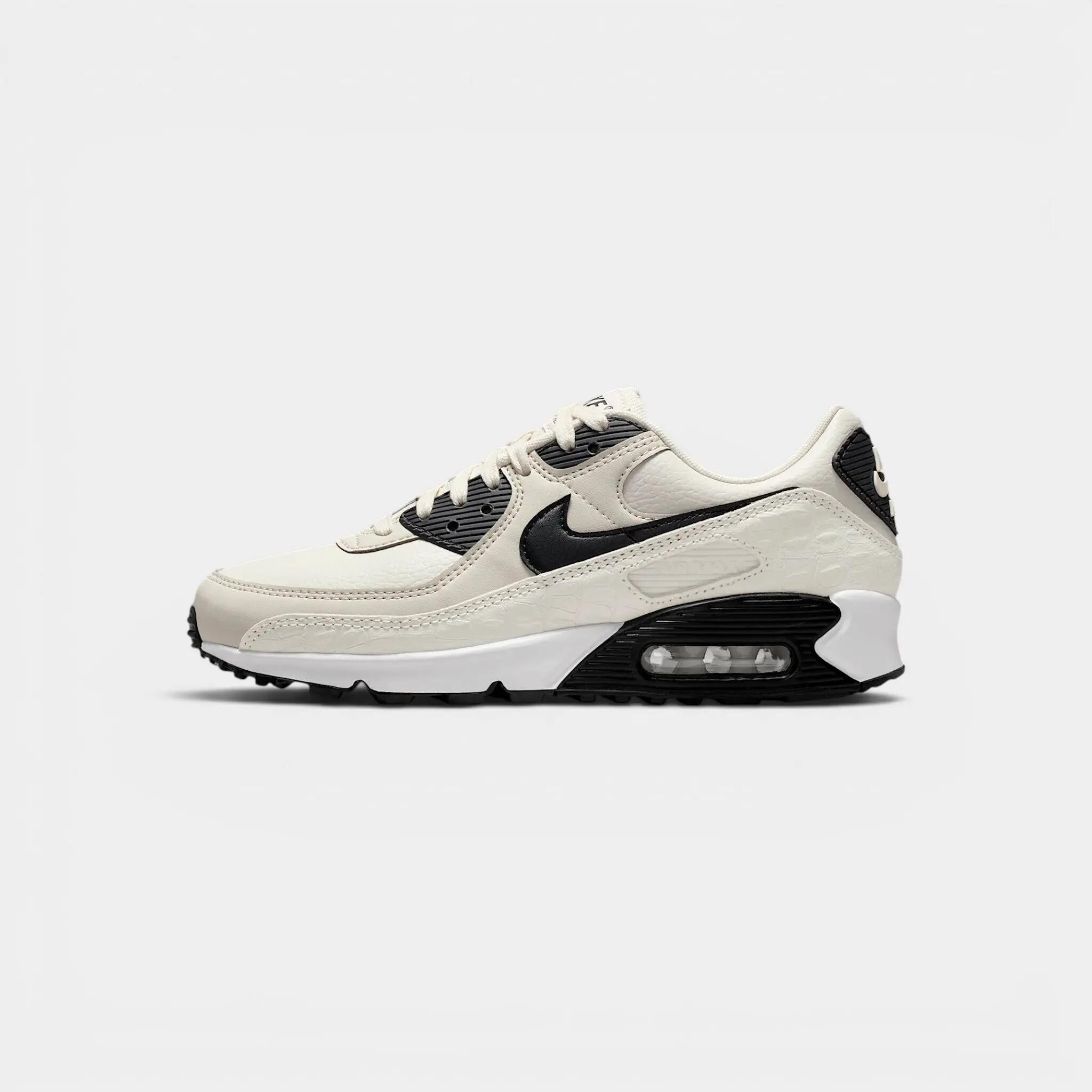 Nike Air Max 90 Sail/Phantom/Light Bone/Black (Women's) 2/3