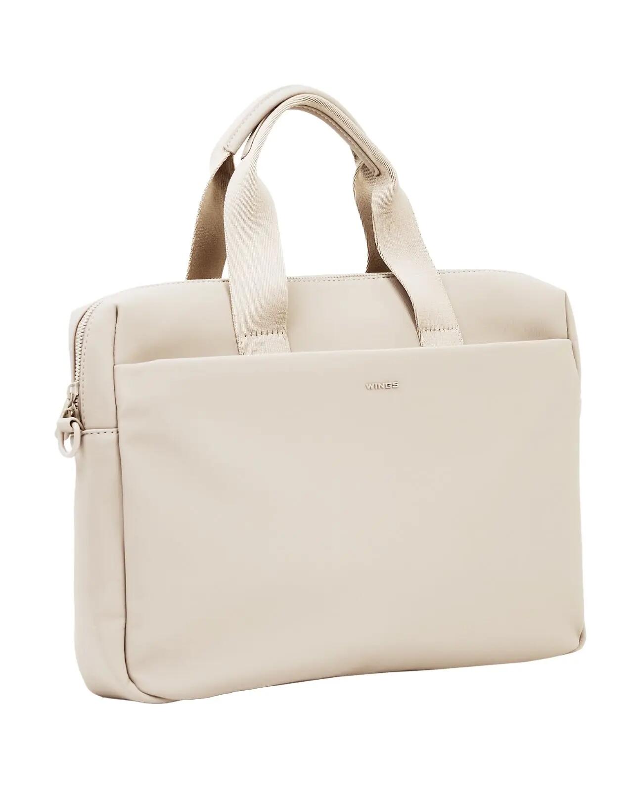 Laptoptas WINGS WILLOW 15,6 inch BEIGE 6/9