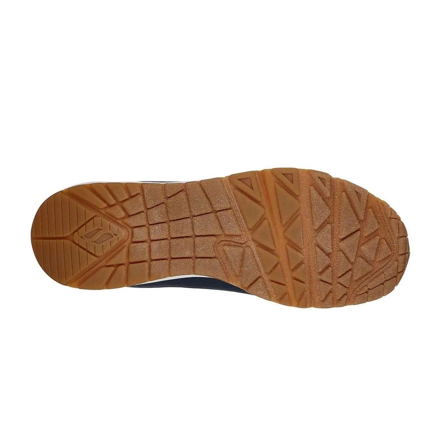 Sapatilhas Skechers Homem Uno - Stand On Air Azul Marinho 4/6