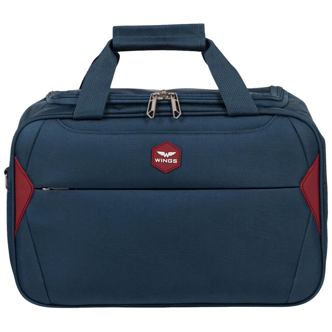 Ensemble de 3 valises DIPPER + sac cabine Wings BLEU 9/10