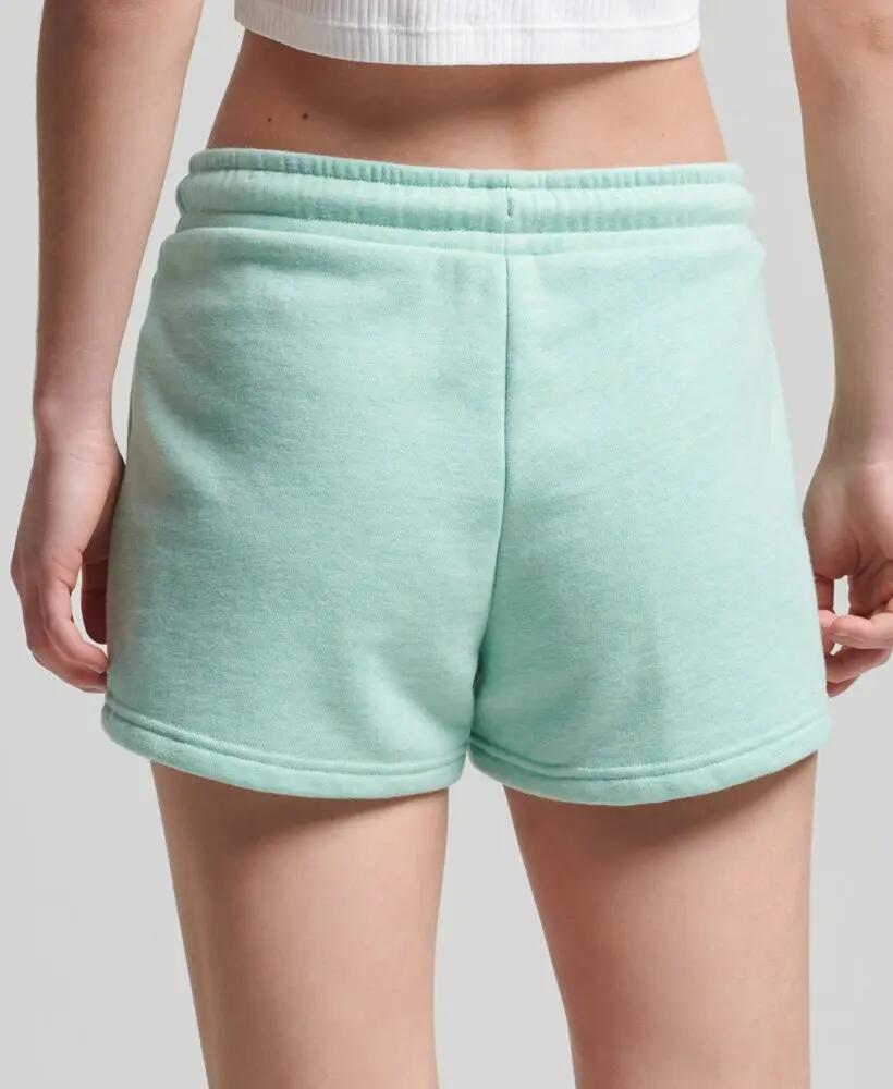 superdry Calções Jersey Logo Vintage em Algodão Biológico – Minted Marl 3/5