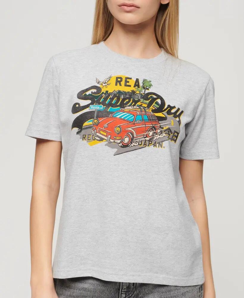 T-shirt femme Superdry LA 7/7