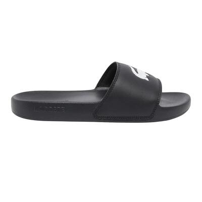 Sliders Soletta SagomataDonna Lacoste Serve Nero