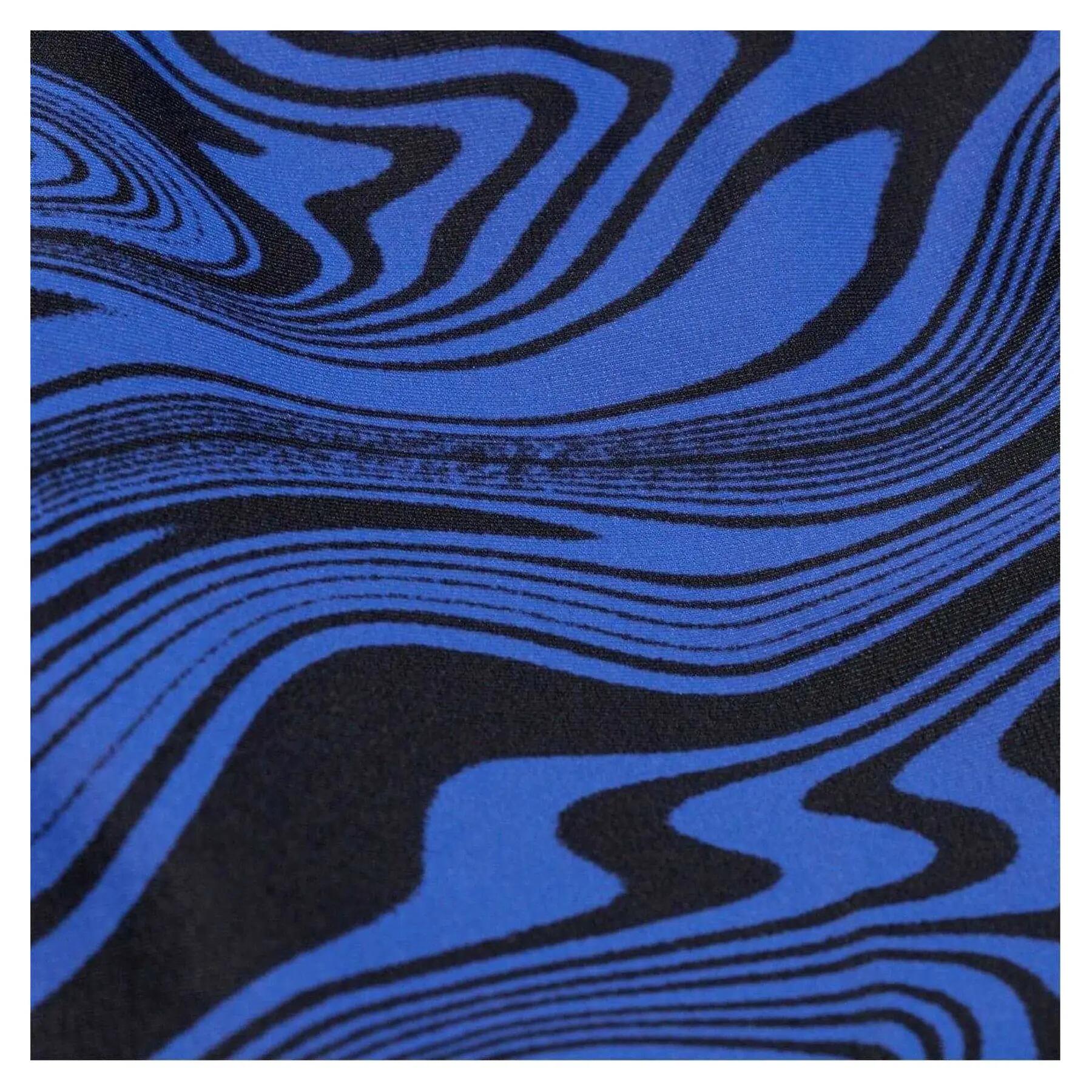 Jammer De Natation Motif/style Effet Marbré Homme (Noir / Bleu Marbré) 3/6