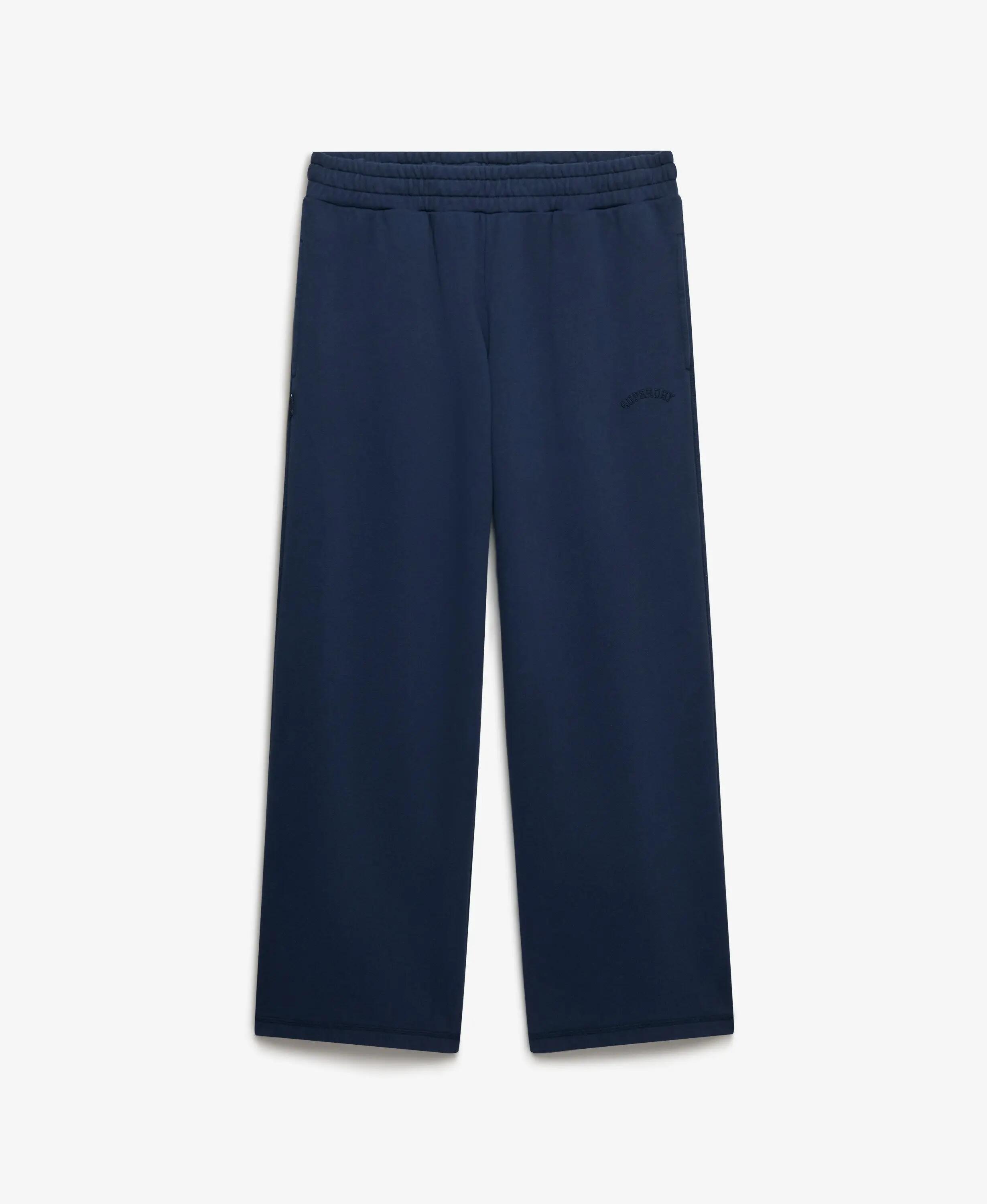 Damskie spodnie dresowe z szerokimi nogawkami Superdry Essential 7/7