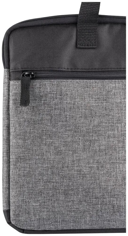 clique Melange Computer Case – custodia laptop grigio melange, design 5/6