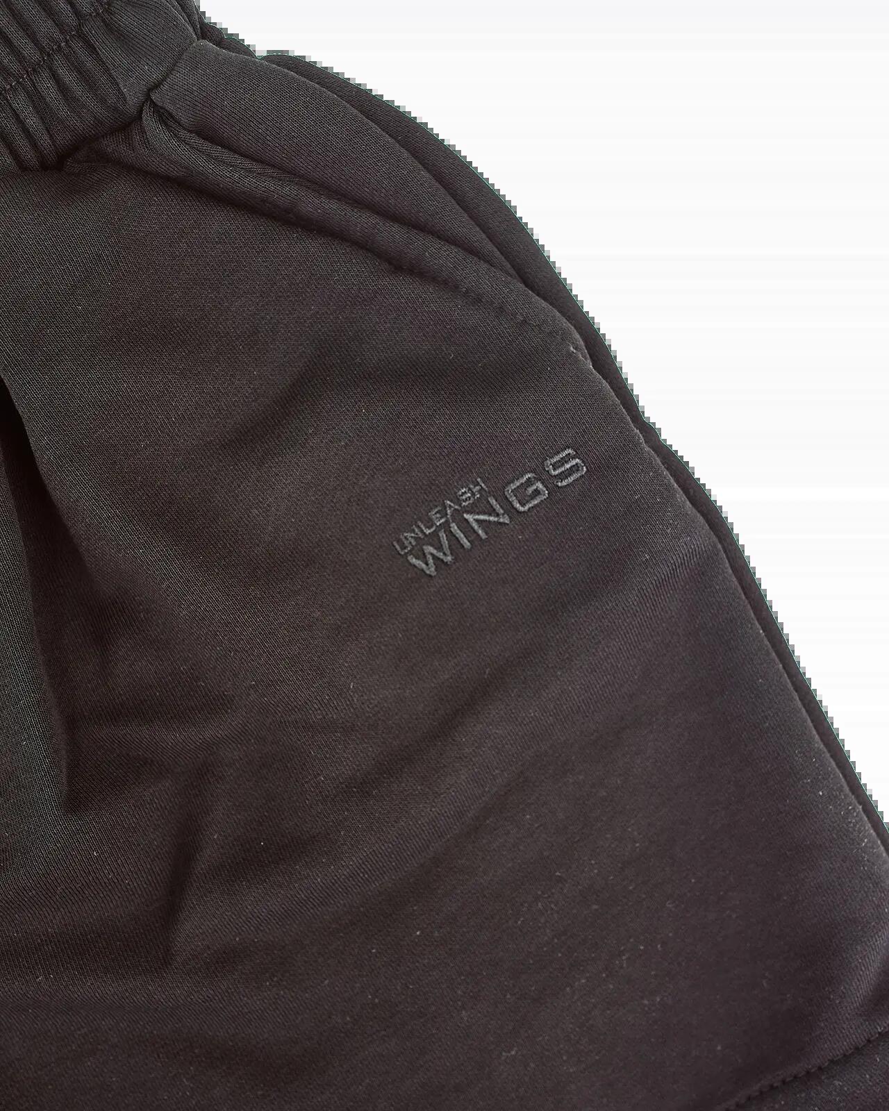 Shorts de sport pour femmes UNLEASH WINGS NOIR 3/3