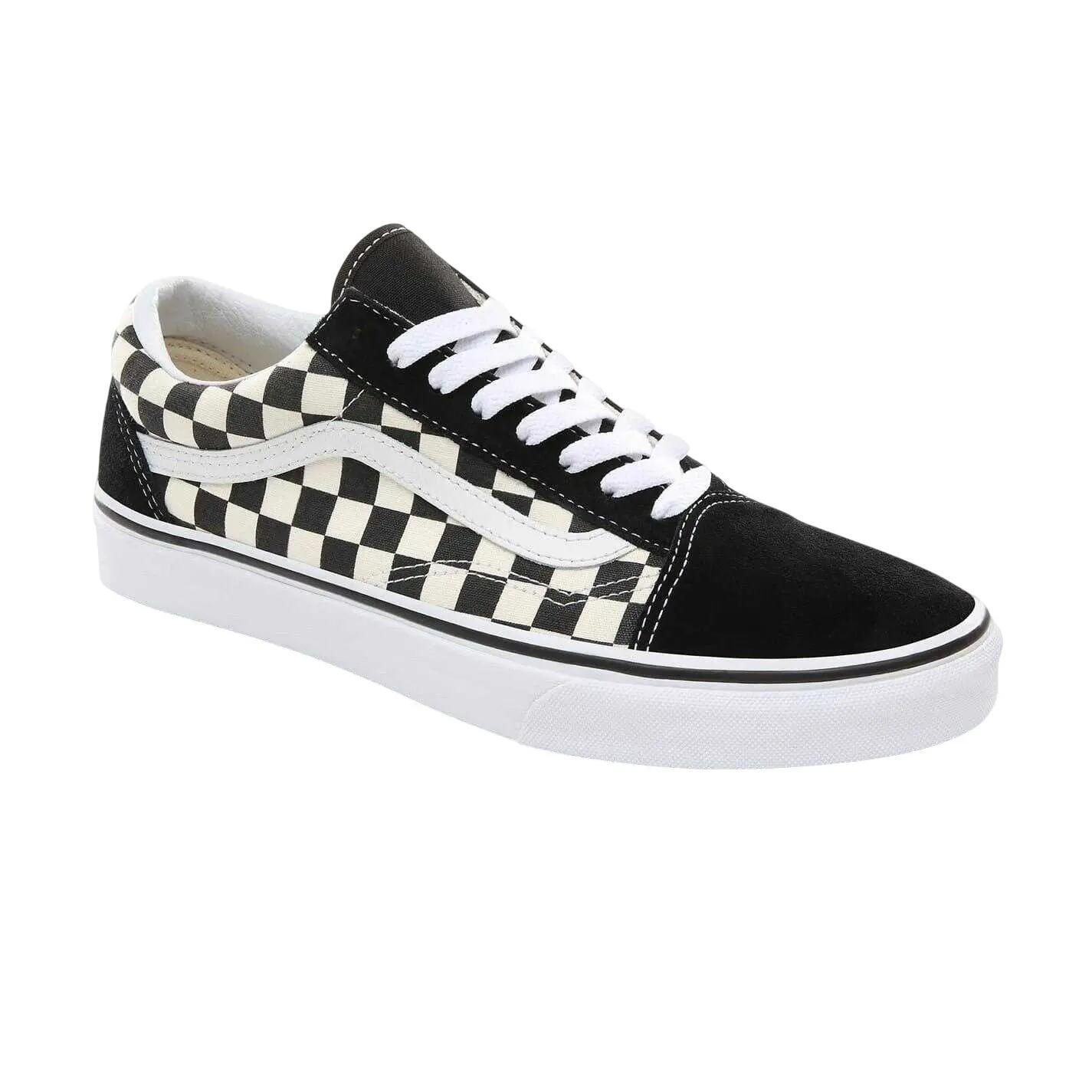 Ténis Vans Modelo Old Skool Primary Check Cor Preto 6/6