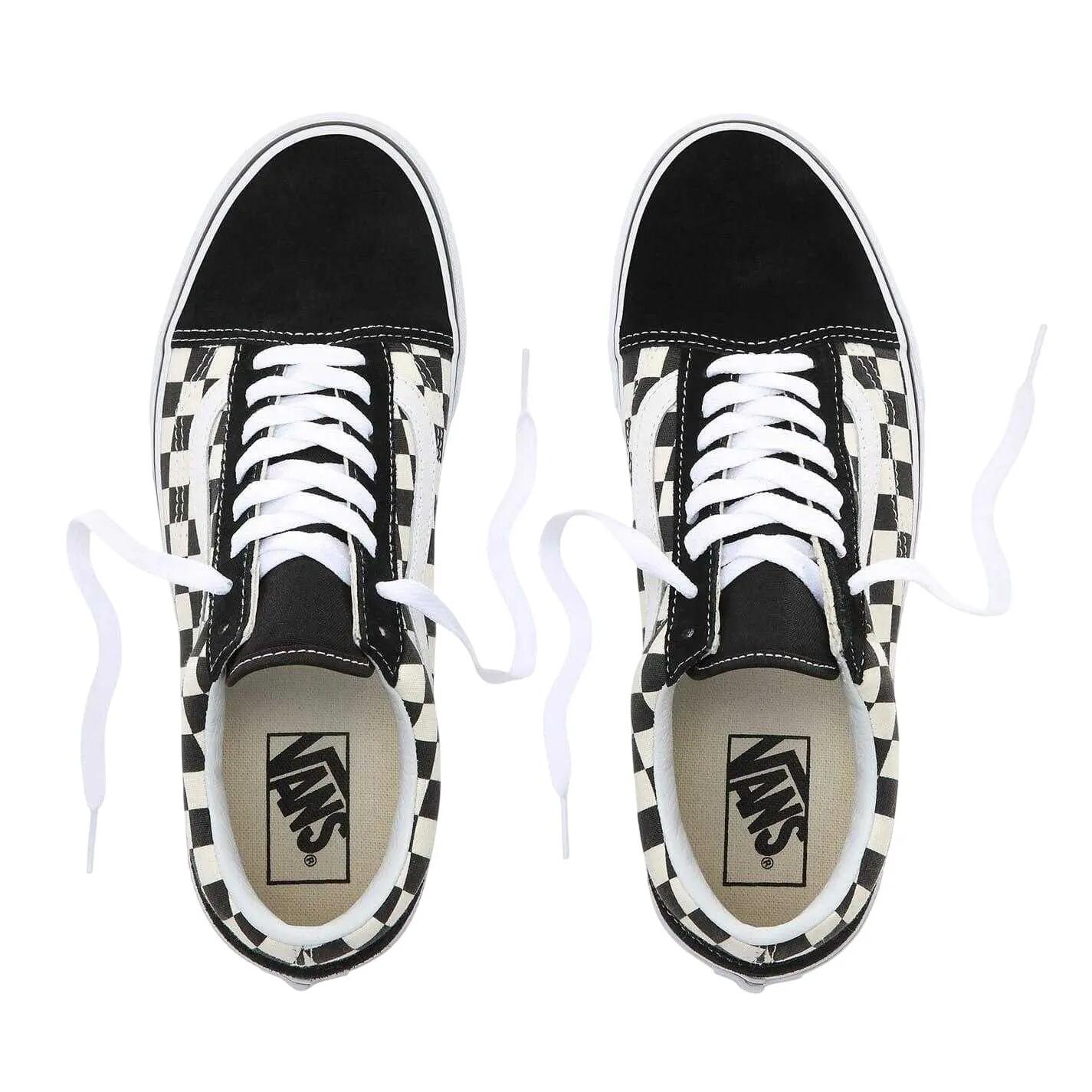 Old Skool suède platte skateschoenen voor dames (Kijk op) 3/6