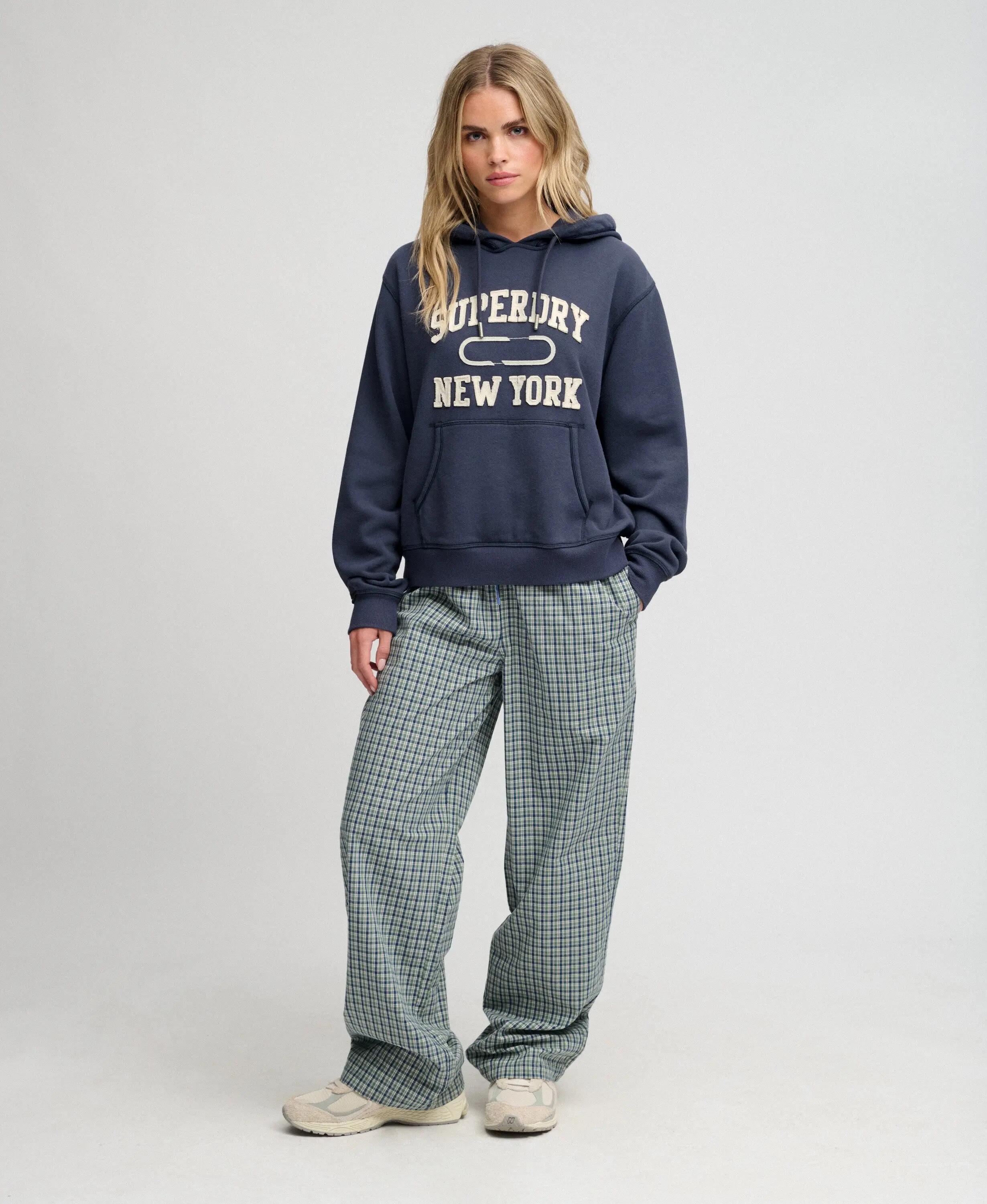 Felpa con cappuccio da donna Superdry Athletic Essential 3/7