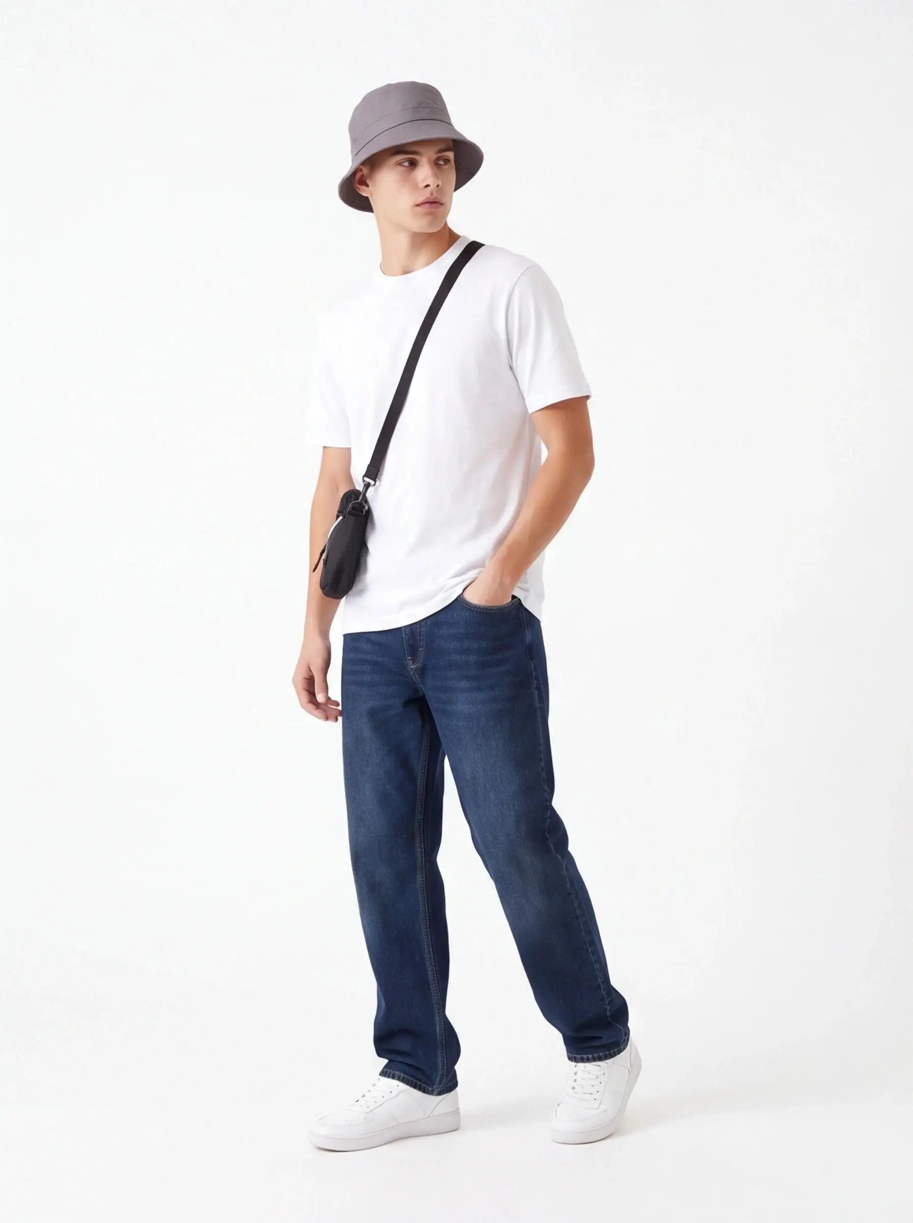 Bucket Hat WINGS UNLEASH katoenen hoed GRIJS 2/5