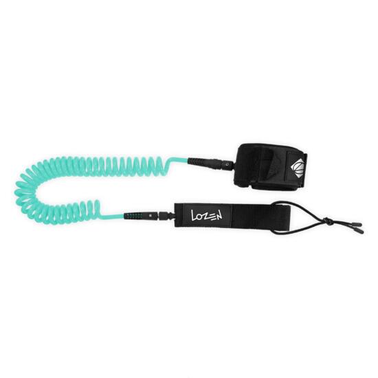 Leash Spiral 10'-3m pour Stand Up Paddle - Leash Lozen Bleu