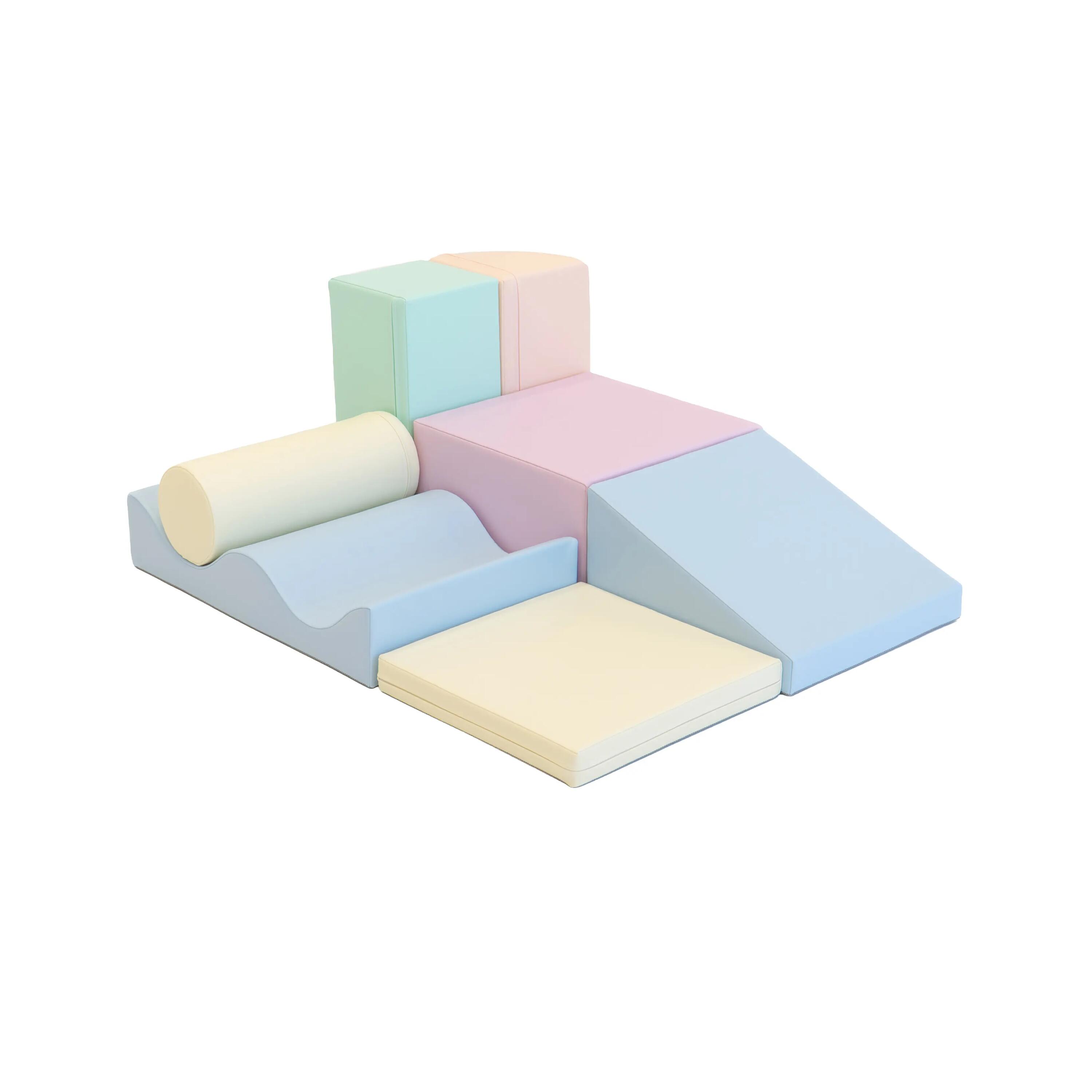 Conjunto de Blocos Criativos em Tons Pastel Claros 5/6