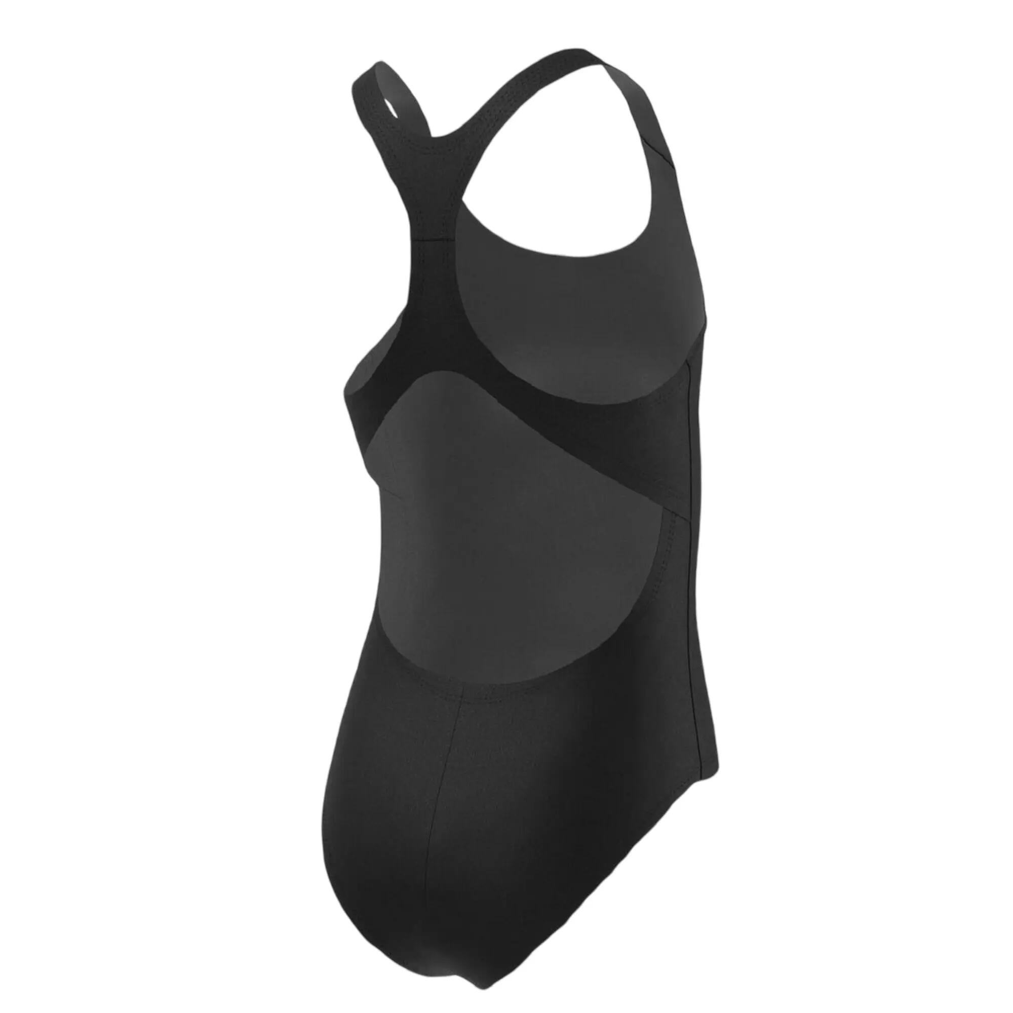 Maiô Nike Essential Racerback para meninas - Preto - Tamanho XL 2/6