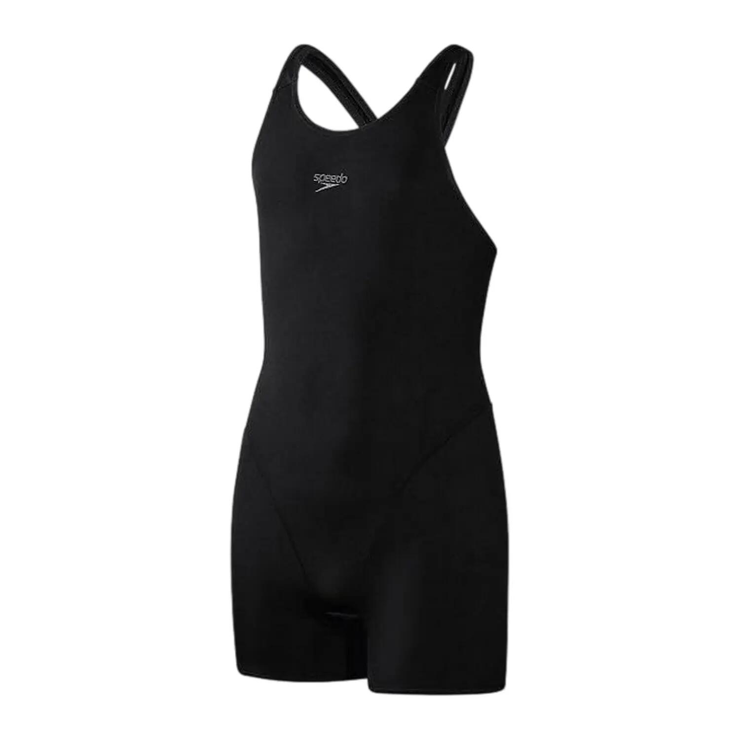 Maillot De Bain Shorty Dos Nageur ECO ENDURANCE+ Fille (Noir) 2/5