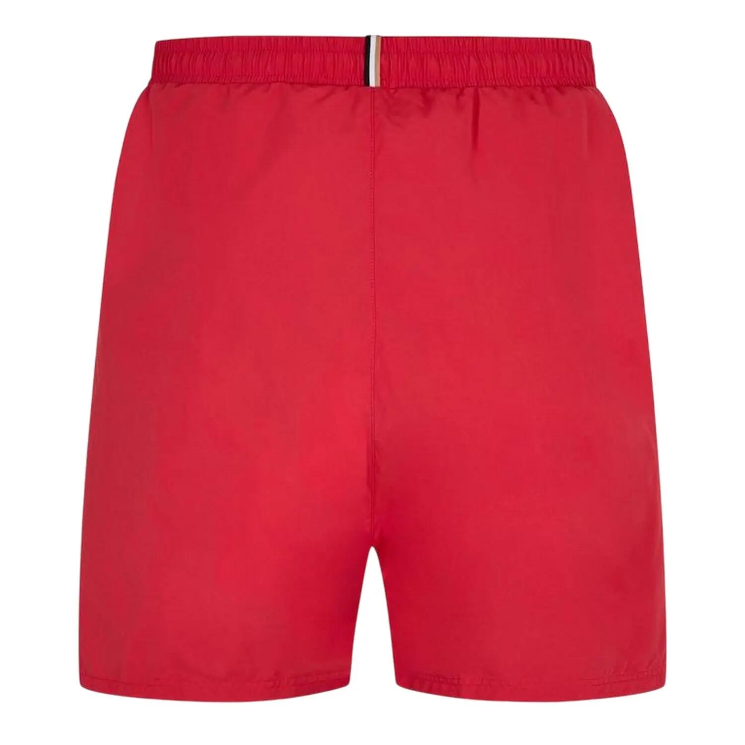 Mens Dolphin Swim Shorts (Bright Red) 2/2