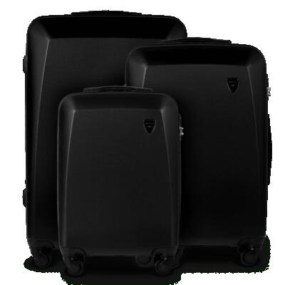 Set van 3 wings plover black koffers