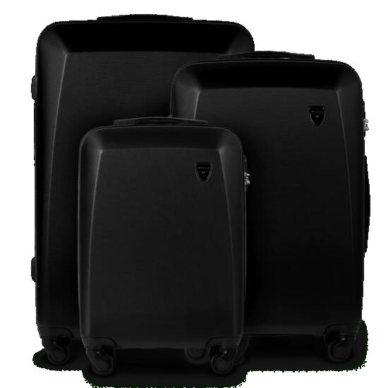 ZESTAW 3 WALIZEK WINGS PLOVER BLACK