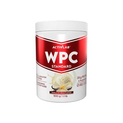 Activlab WPC Standard 500 g Vanilleeis – Whey Protein mit 25 g pro Portiion