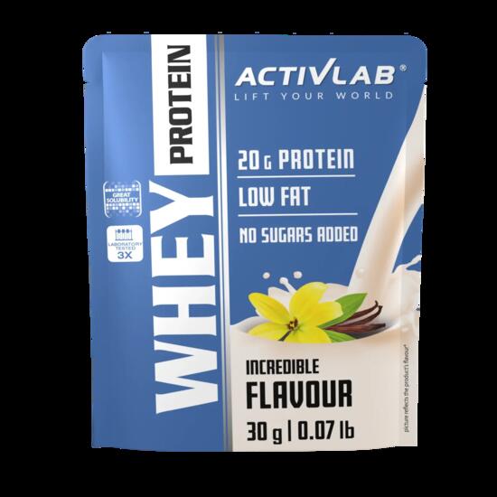 Activlab Whey Protein Vanille 30g WPC Proteinpulver mit 20 g Protein pro Portion