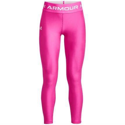 Legging Motif/style Logo Fille (Rose / Blanc)