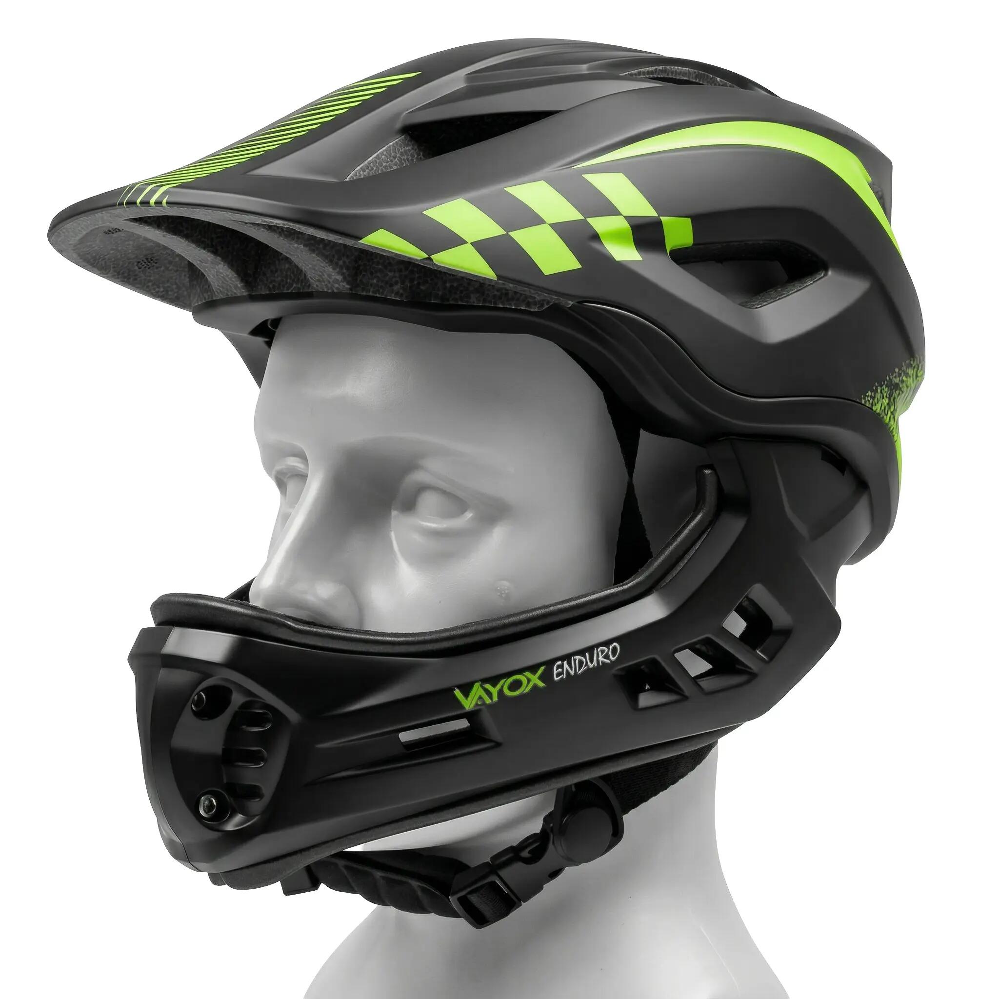 Kask rowerowy Mtb Fullface Enduro Vayox 11/16