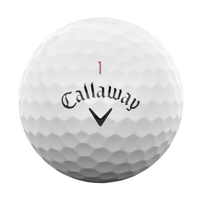 Zachte golfballen (wit) einheitsgröße