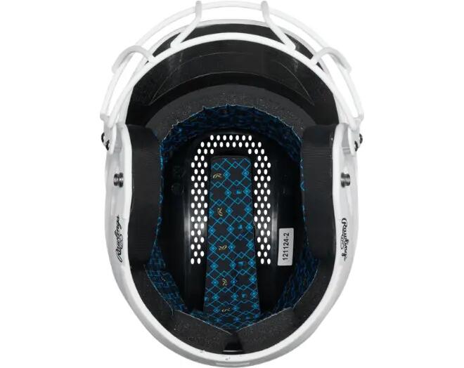 Rawlings RX2SBMATS Softball Reverse Helmet Adult Color White Baseball/Softball 7/7