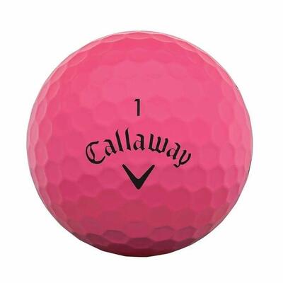 Zachte golfballen (pakket van 25 stuks) (roze) einheitsgröße