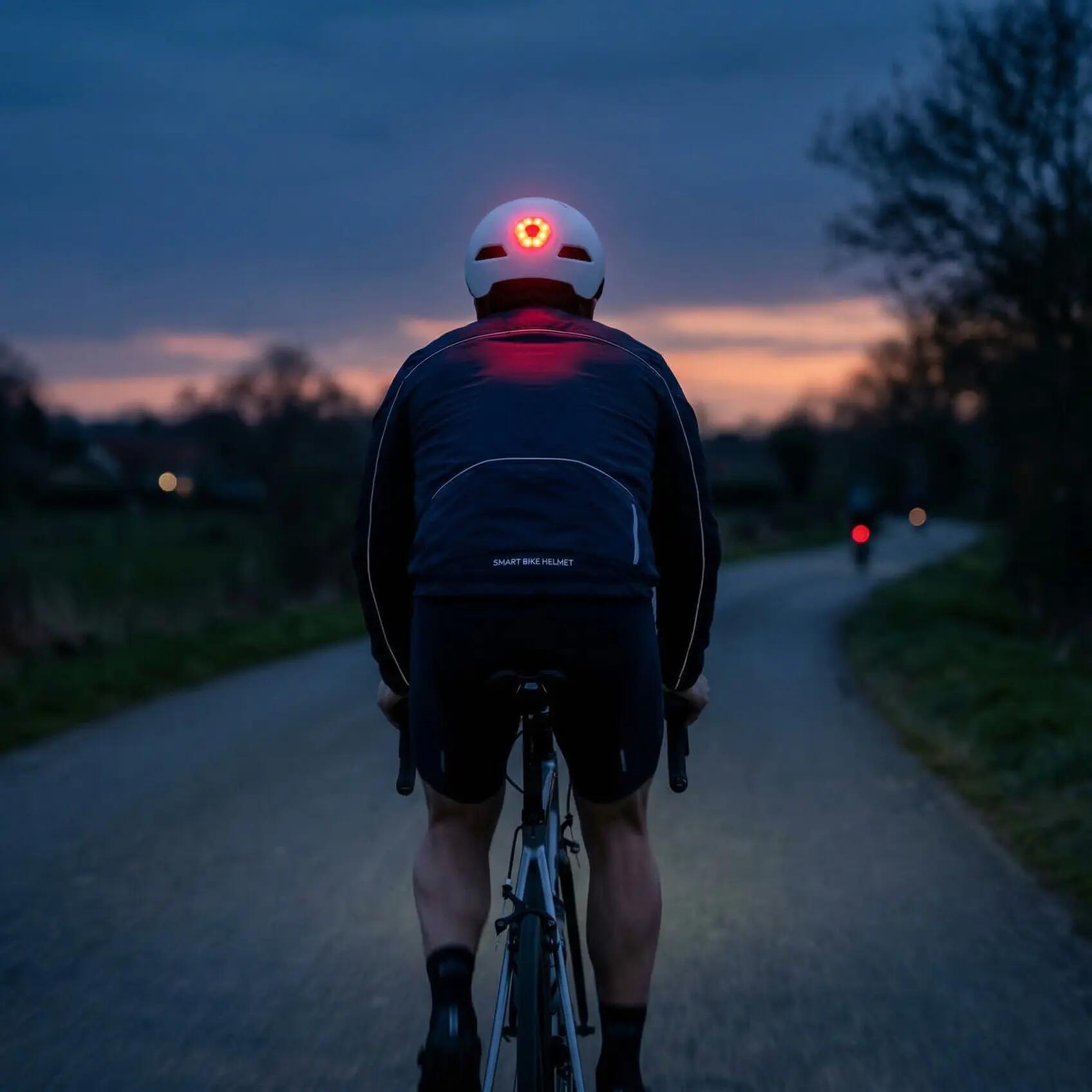 Vayox Street VA0423 helm voor fiets, skeelers, step LED-lampje 55-58cm 8/16