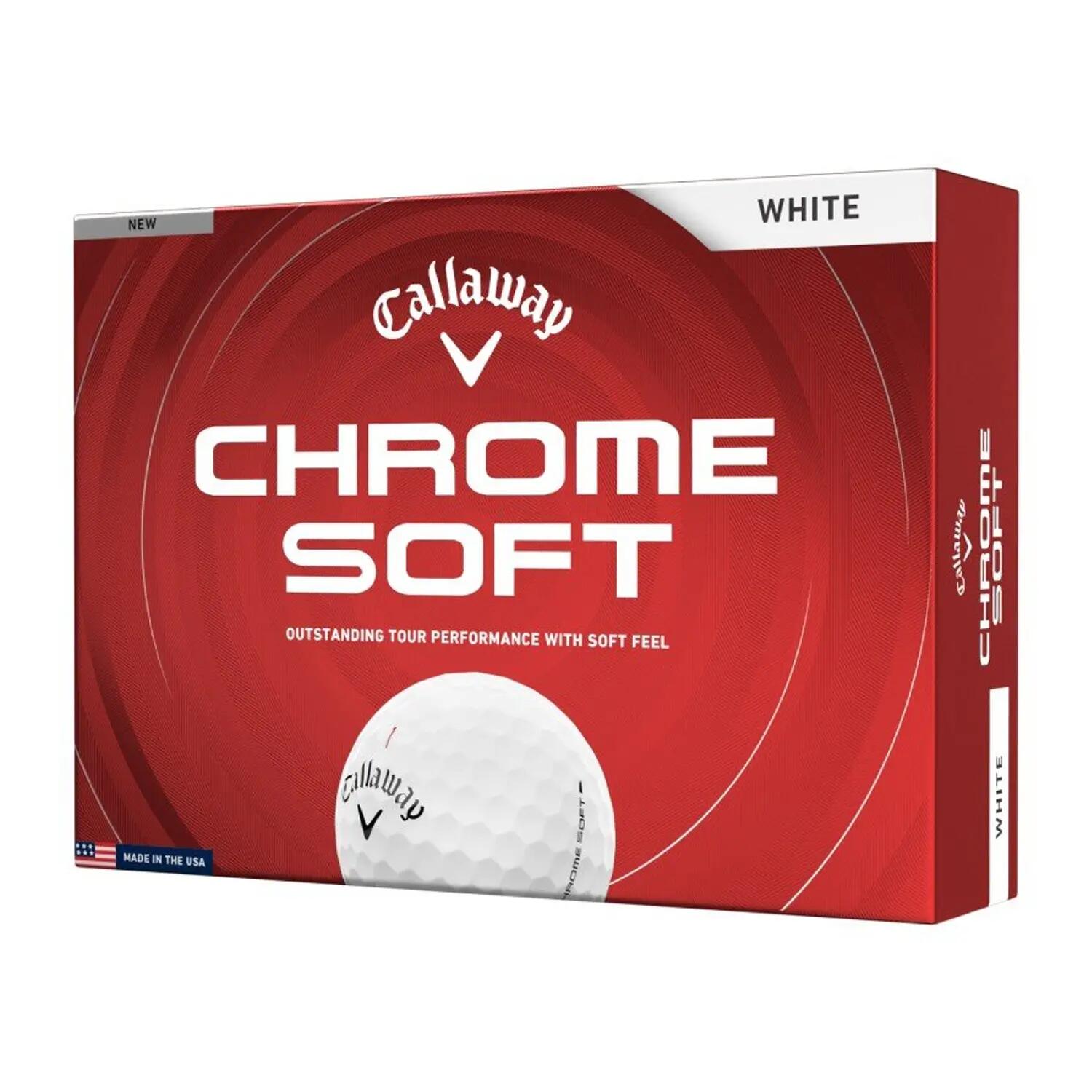 Balles De Golf (Blanc) Taille unique 3/4