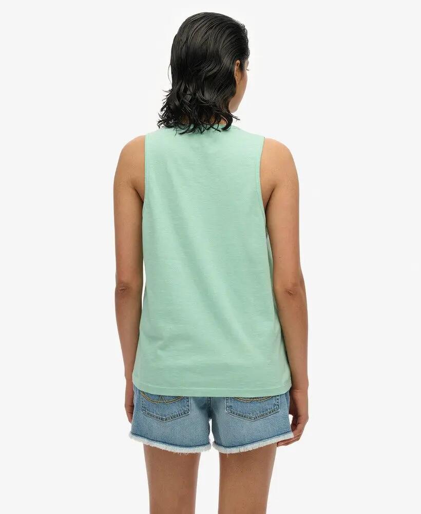 superdry Essential Logo Gd Vest camiseta sin mangas algodón 4/6