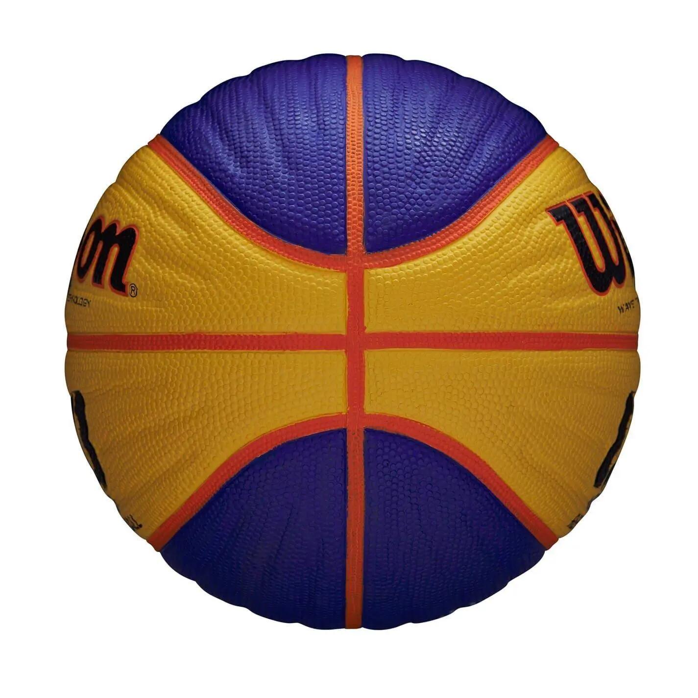 Balón de Baloncesto FIBA 3X3 Azul, Amarillo 6 3/6
