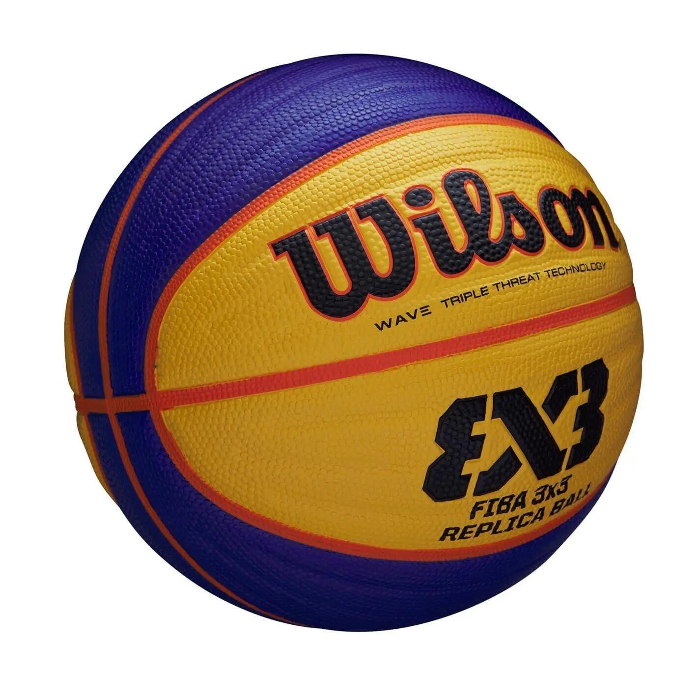 Balón de Baloncesto FIBA 3X3 Azul, Amarillo 6 2/6