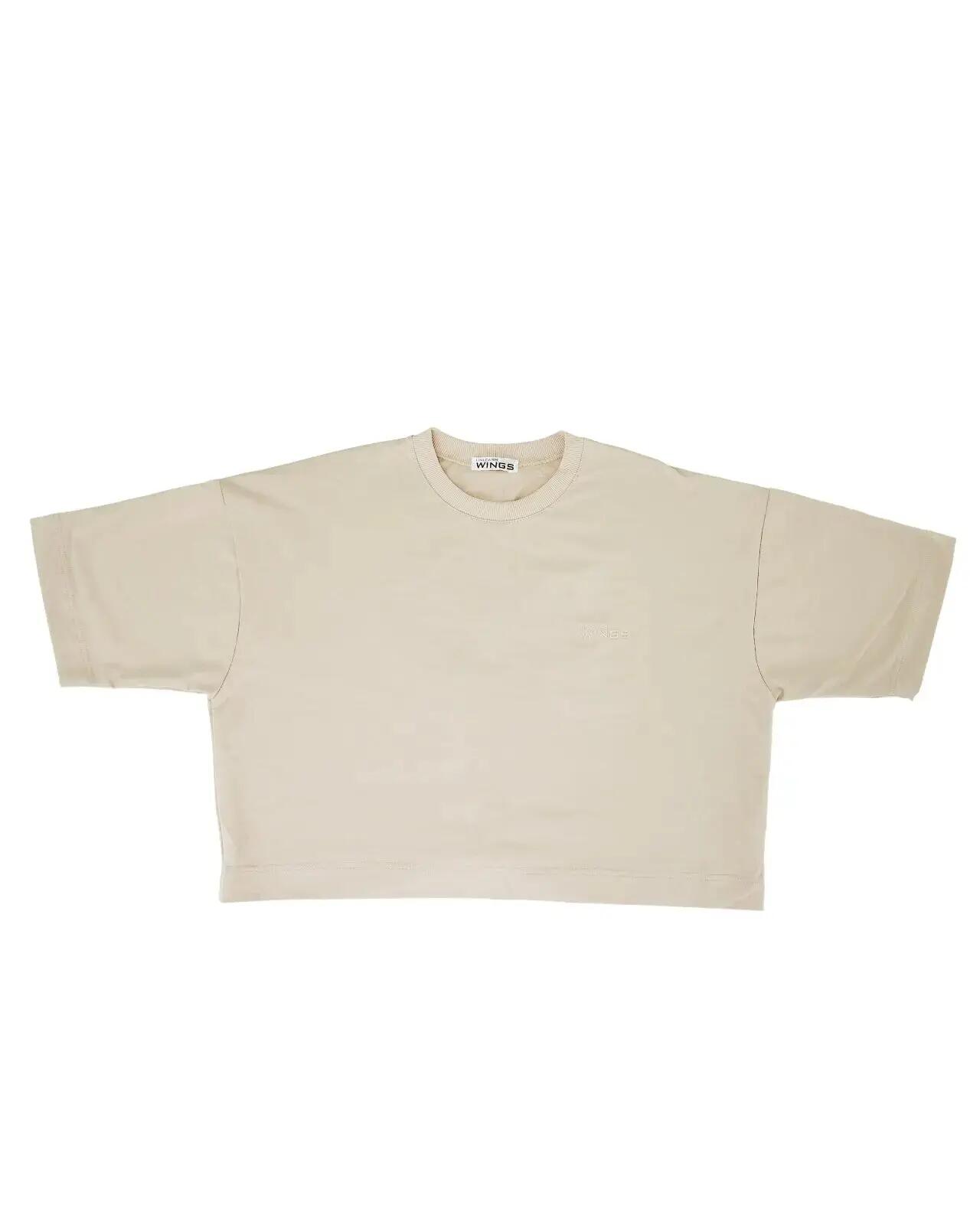 Oversized dames-T-shirt BEIGE 3/6