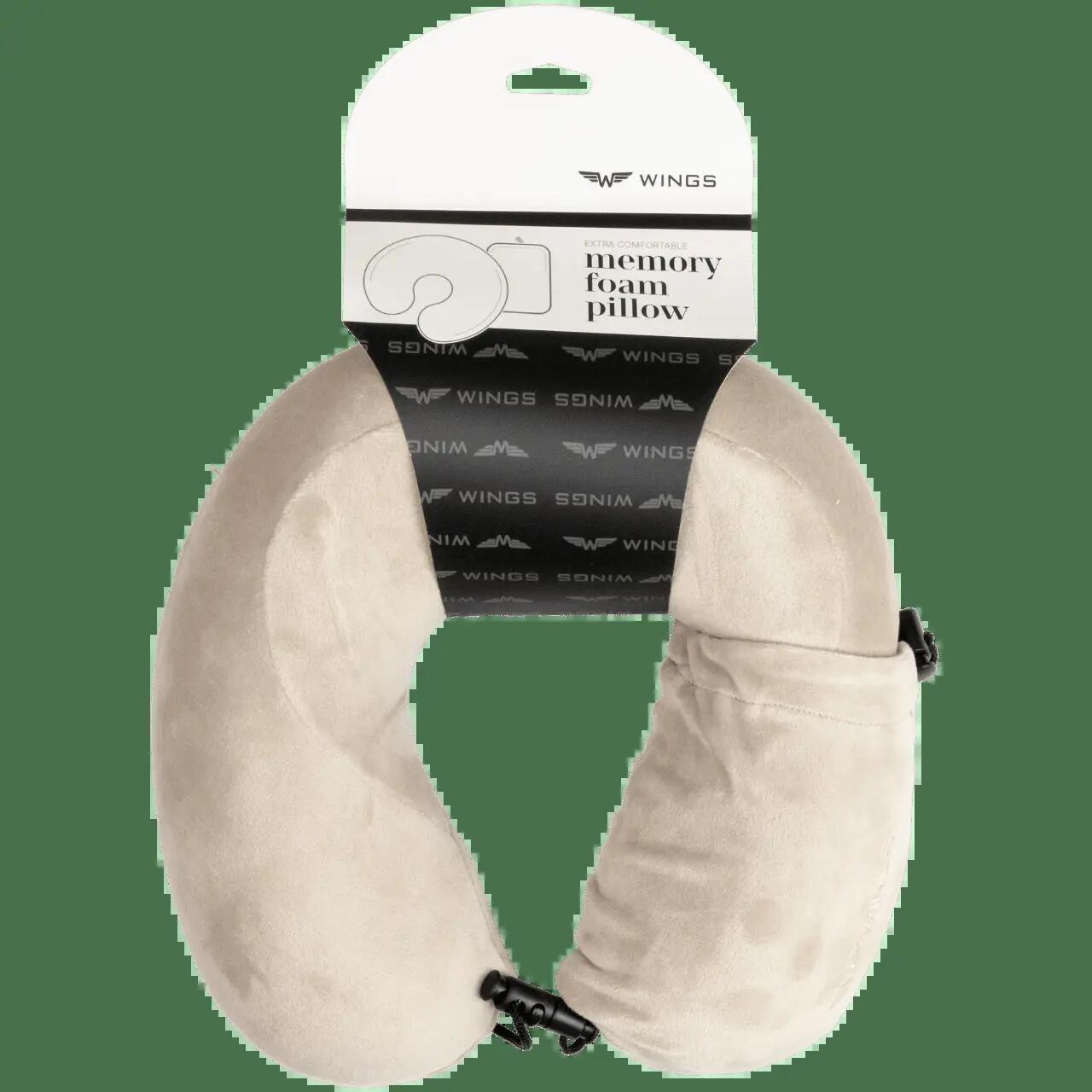 WINGS Reis-kussen Rogal van thermoplastisch schuim BEIGE 3/3