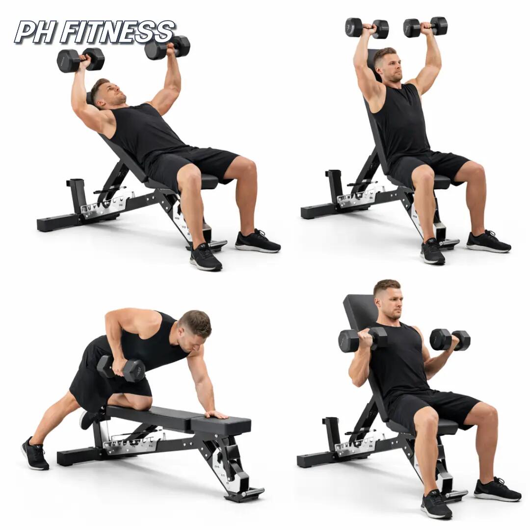Banco ajustável EXPERT046 400 kg | PH Fitness 8/8