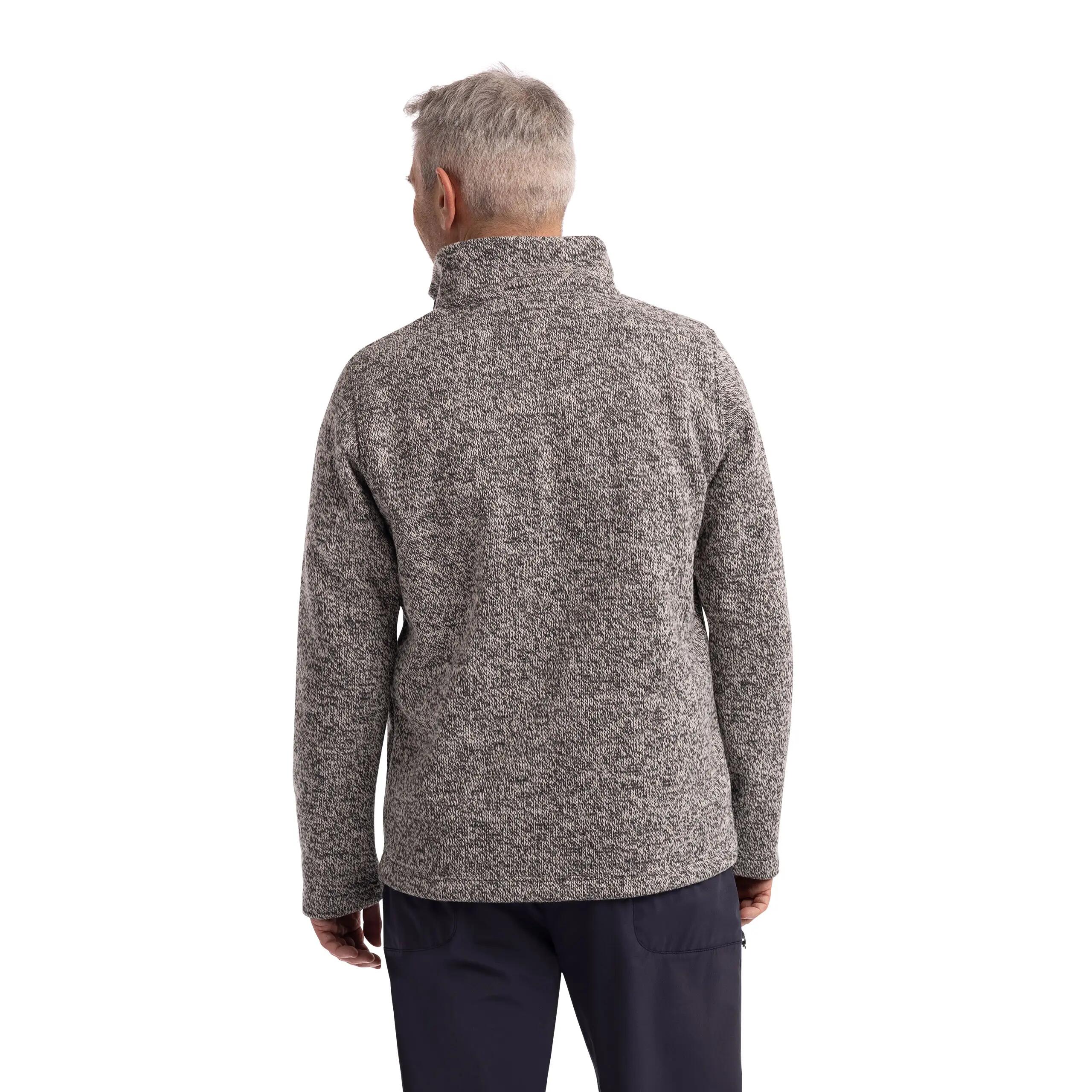 Men 1/2 Zip Sweater Micro Fleece Pullover Top Paythorne 3/5