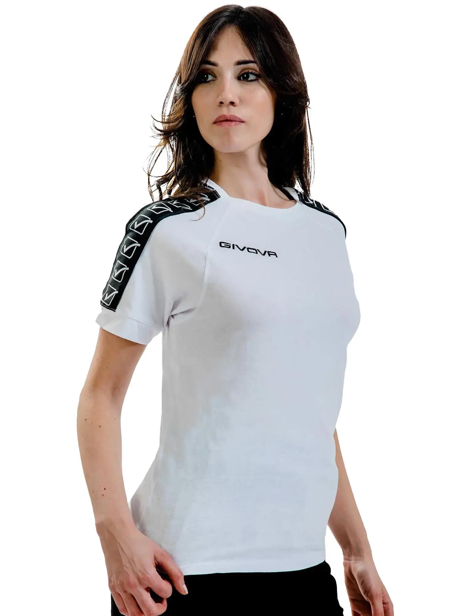 T-shirt de banda de algodão Givova 2/5