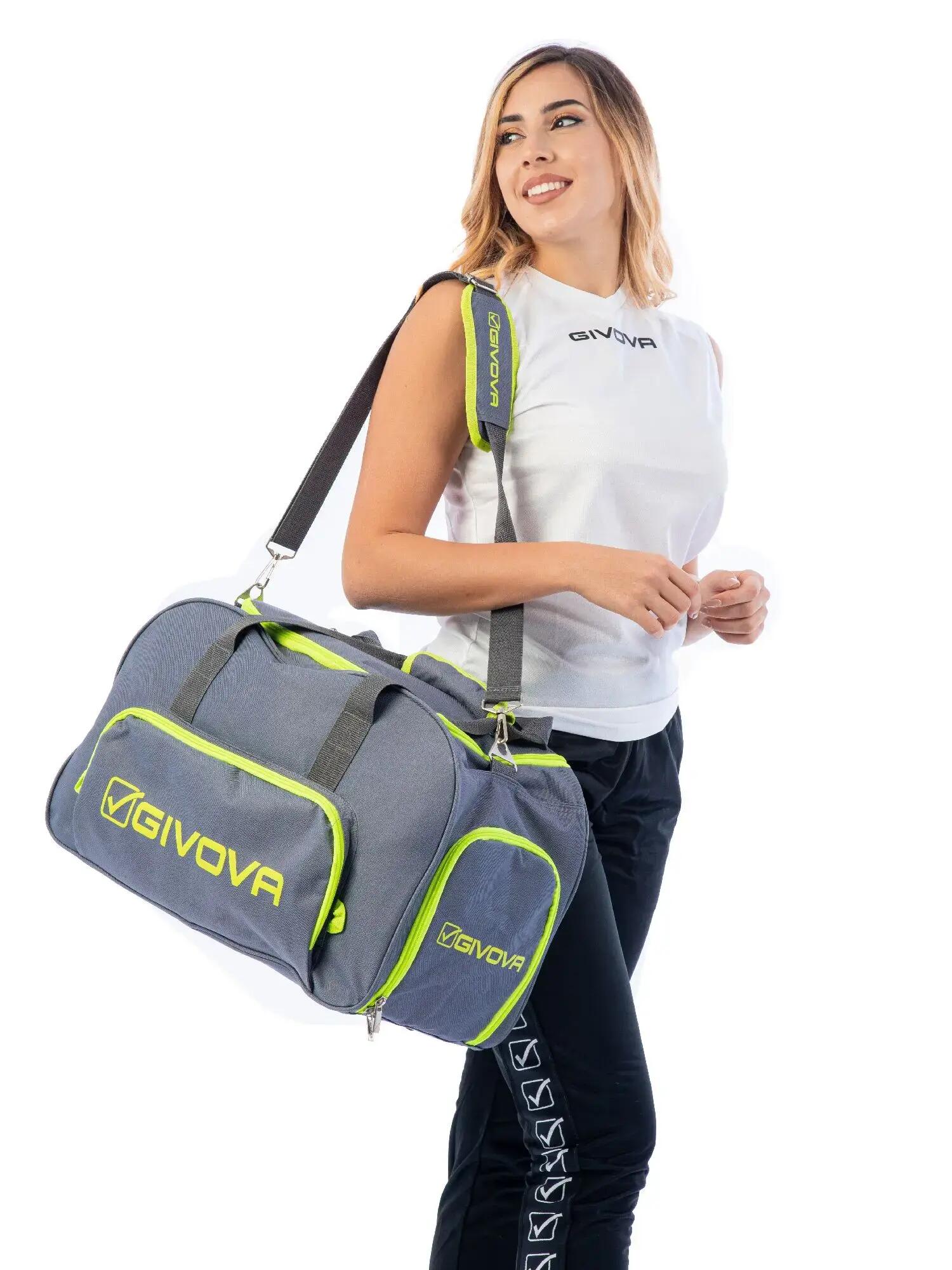 Torba sportowa Givova Brera Ciemnoszara 2/2