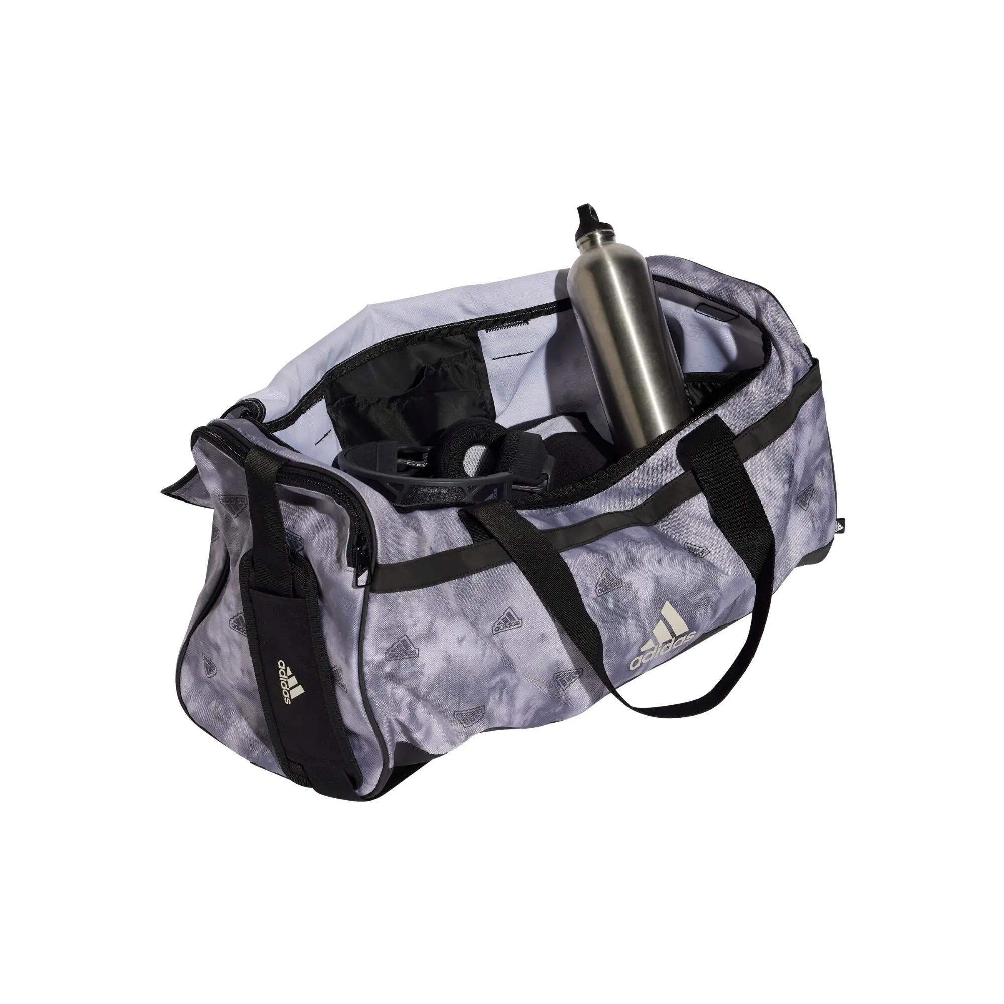 Sac de Voyage Essentials Linear Graphic Gris - IX6807 4/5