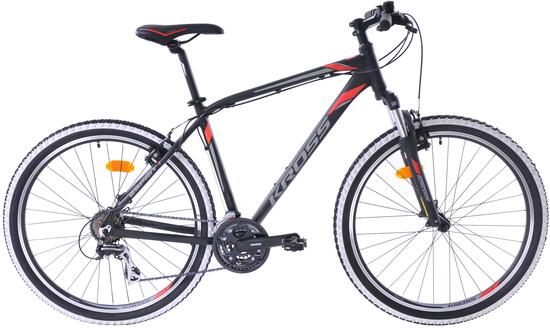 Rower górski MTB Kross Esprit 1 27,5 L (21") czarny/czerwony/grafit mat