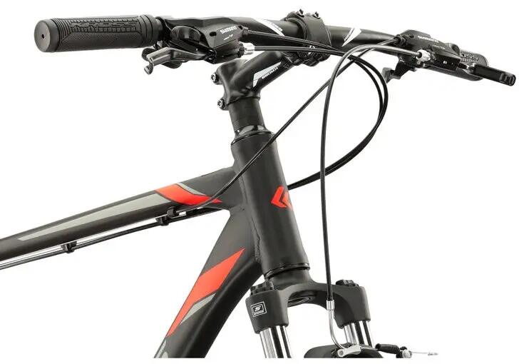 Rower górski MTB Kross Esprit 1 27,5 L (21") czarny/czerwony/grafit mat 7/7