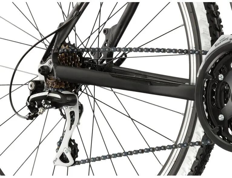 Rower górski MTB Kross Esprit 1 27,5 L (21") czarny/czerwony/grafit mat 6/7