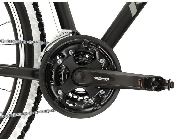 Rower górski MTB Kross Esprit 1 27,5 L (21") czarny/czerwony/grafit mat 5/7