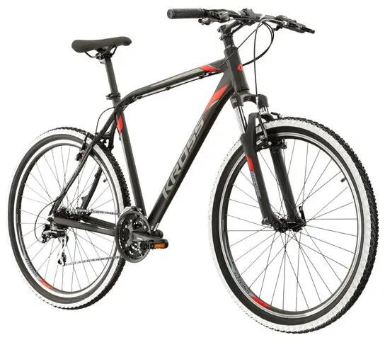 Rower górski MTB Kross Esprit 1 27,5 L (21") czarny/czerwony/grafit mat 3/7