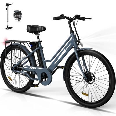 Bici elettrica urbana 275" batteria rimovibile 36V 12Ah autonomia 100 km BK8SL