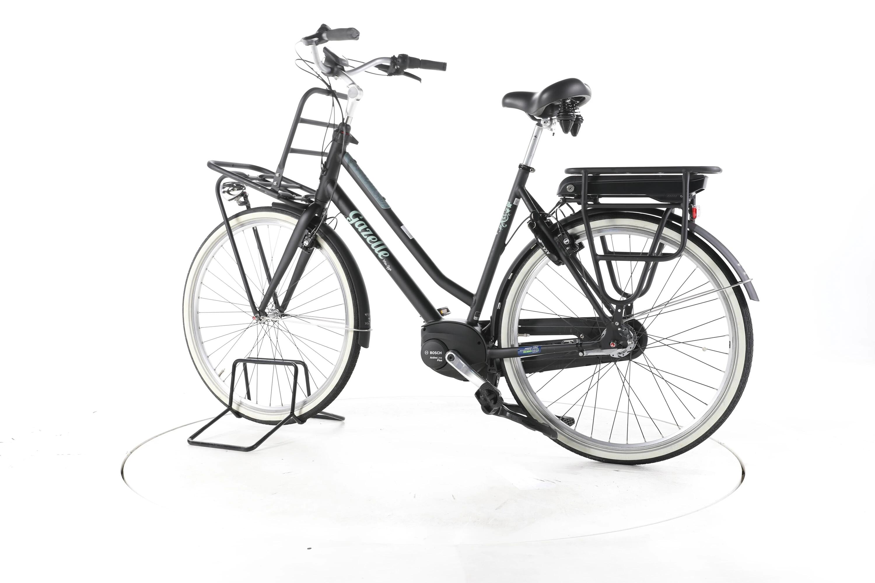 Tweedehands - Gazelle Miss Grace C7+ City E-Bike Lage instap - Zeer goed 7/7