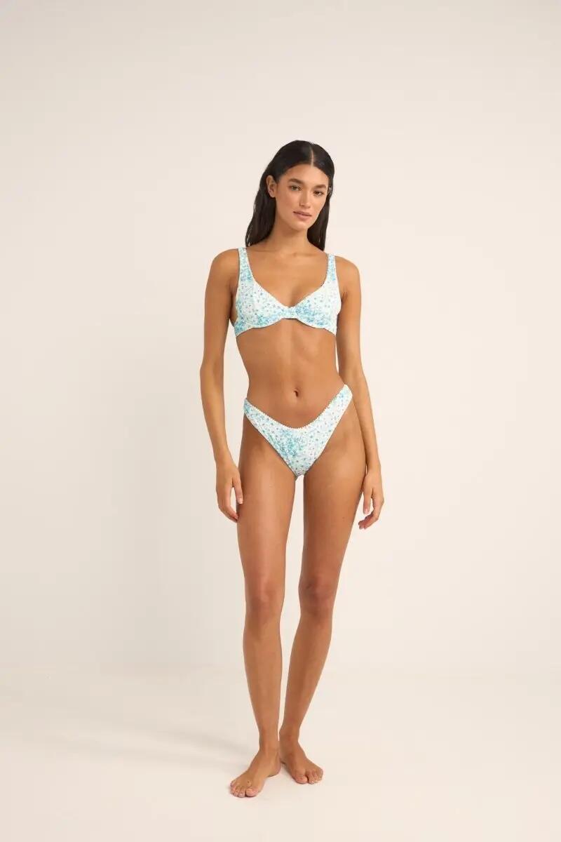 Serenity  Flora Hi Cut - Bas de Maillot Femme 4/6